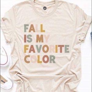 Fall is my fave color tee
